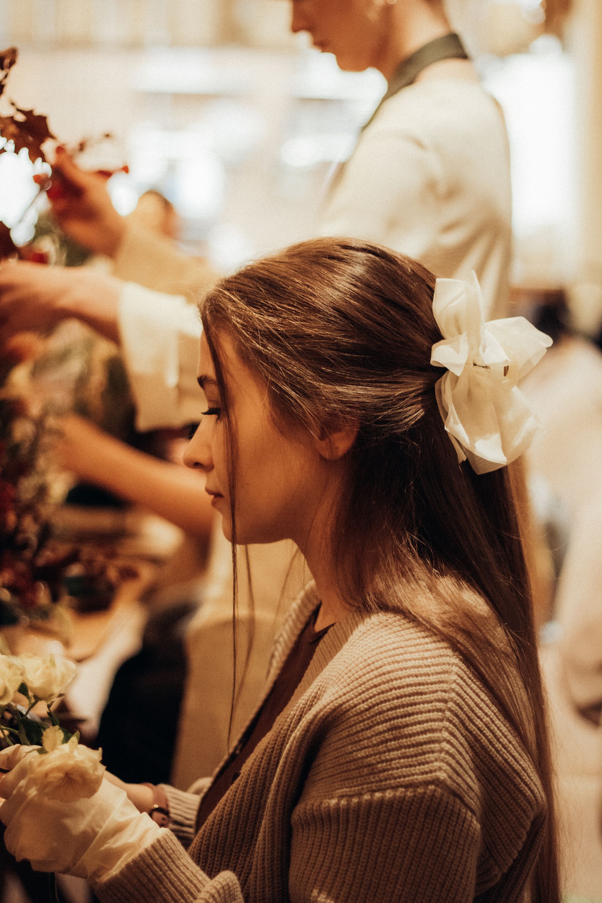 Eloquence Created planner arranging elegant floral details